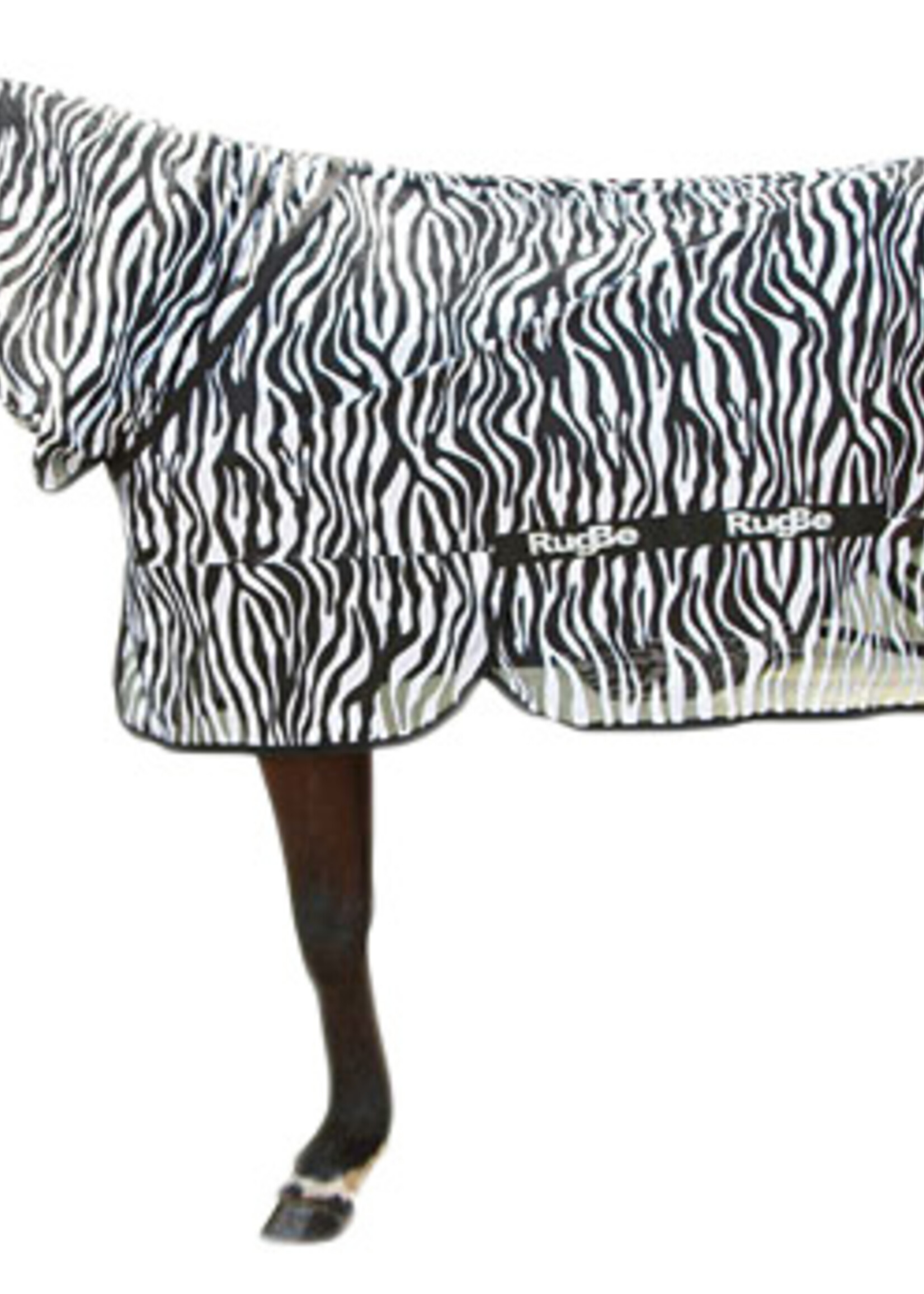 Merkloos Vliegendeken Zebra incl. nekdeel 205 cm