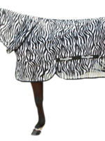Merkloos Vliegendeken Zebra incl. nekdeel 215 cm