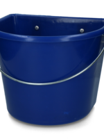 Vplast vPlast Voerbak met haken & hengsel 15 l Donkerblauw