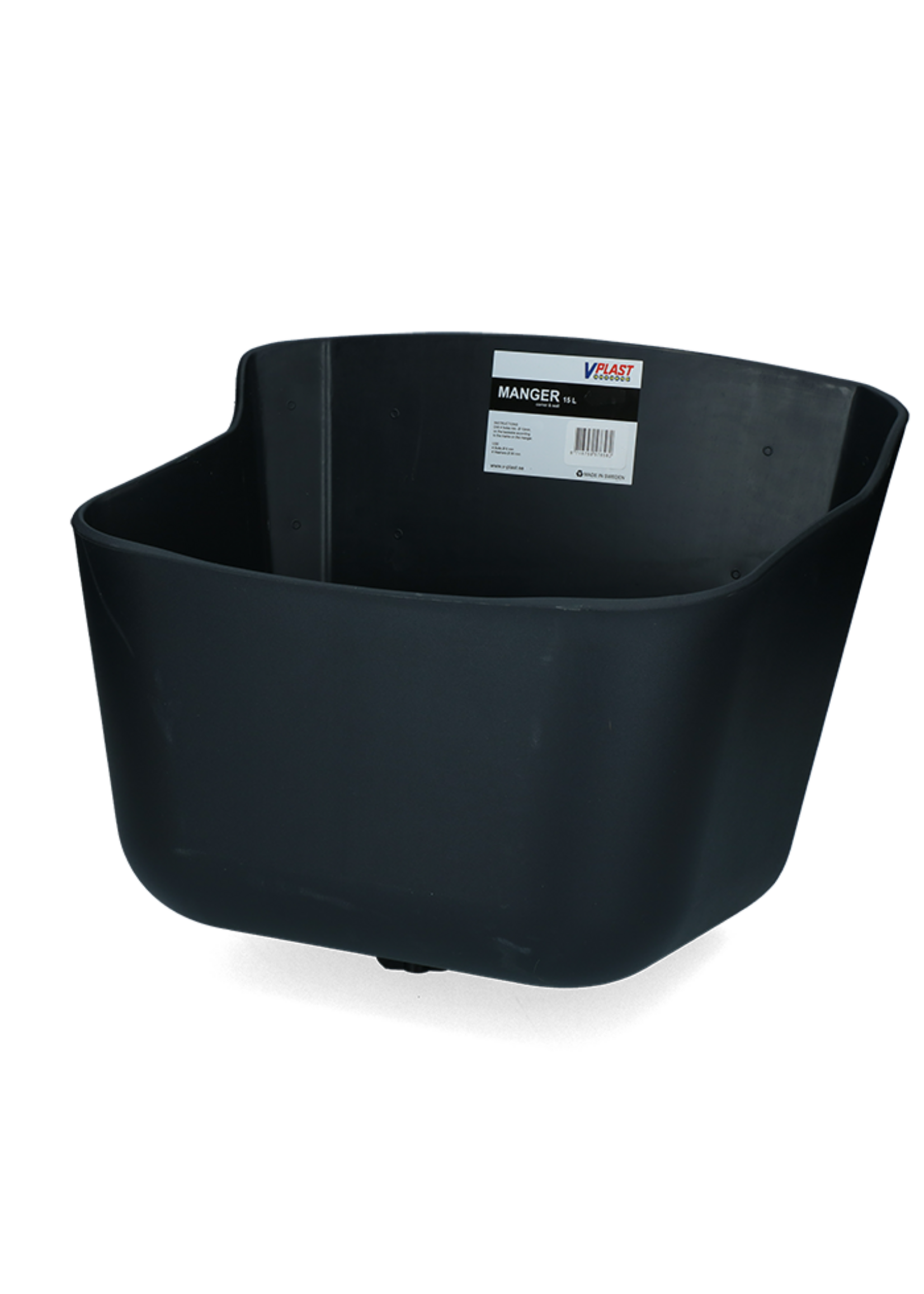 Vplast Voerbak 15 l met waterstop