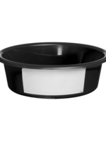 Vplast Voerbak 6 l Zwart (met wit label)