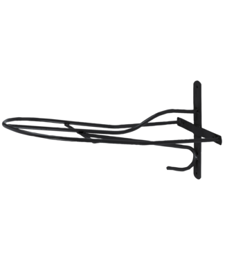 Merkloos Zadelhouder metaal 54 cm Zwart