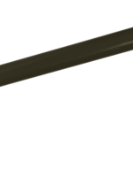 Merkloos Zadelhouder 44cm rond metaal zwart