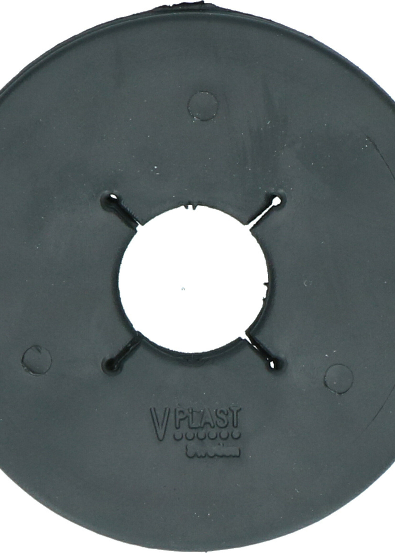 Vplast Bitschijf Paard 90 mm Zwart