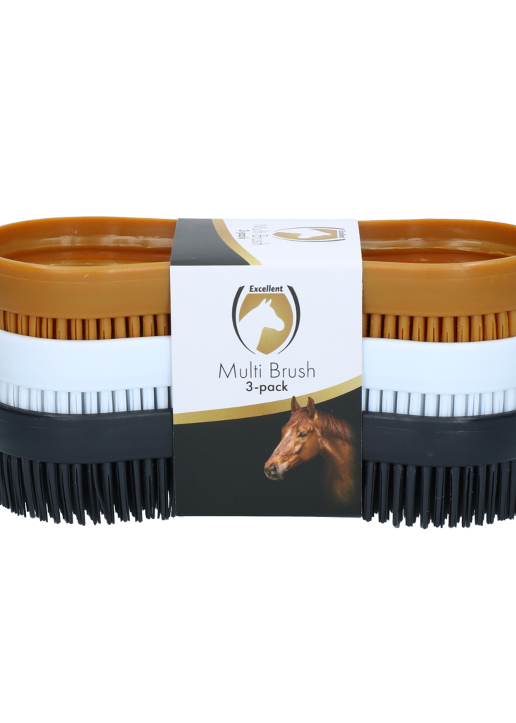 Excellent Horse Excellent Horse Multi Brush 3-pack