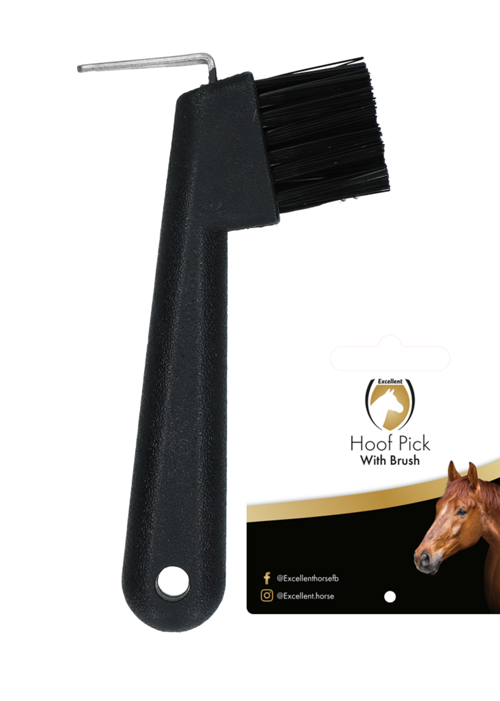Excellent Horse Excellent Horse Hoof Pick With Brush