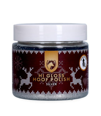 Excellent Horse Excellent Horse Christmas Hi Gloss Hoof Polish Zilver 150 ml