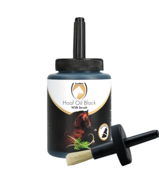 Excellent Horse Excellent Horse Hoof Oil Black (with brush) 500 ml