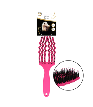 Excellent Horse Excellent Horse Wave Brush Roze