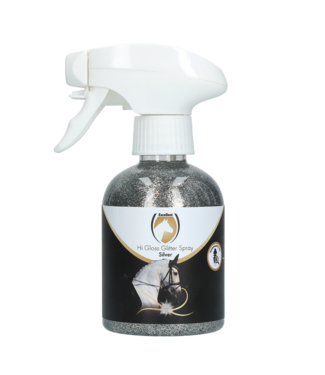 Excellent Horse Excellent Horse Hi Gloss Glitter Spray Silver 250 ml