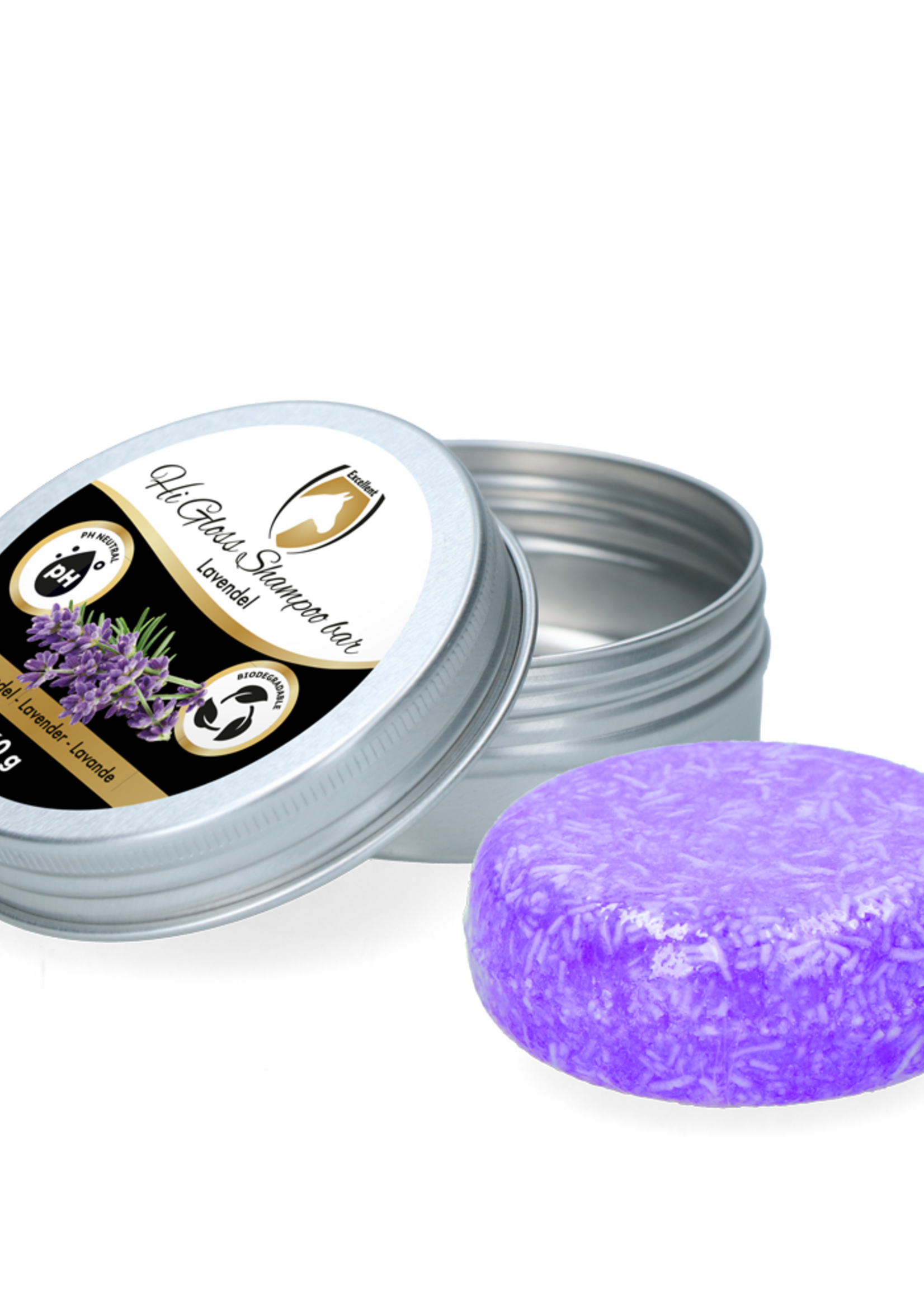 Excellent Horse Excellent Horse Hi Gloss Shampoo Bar Lavendel 60 g