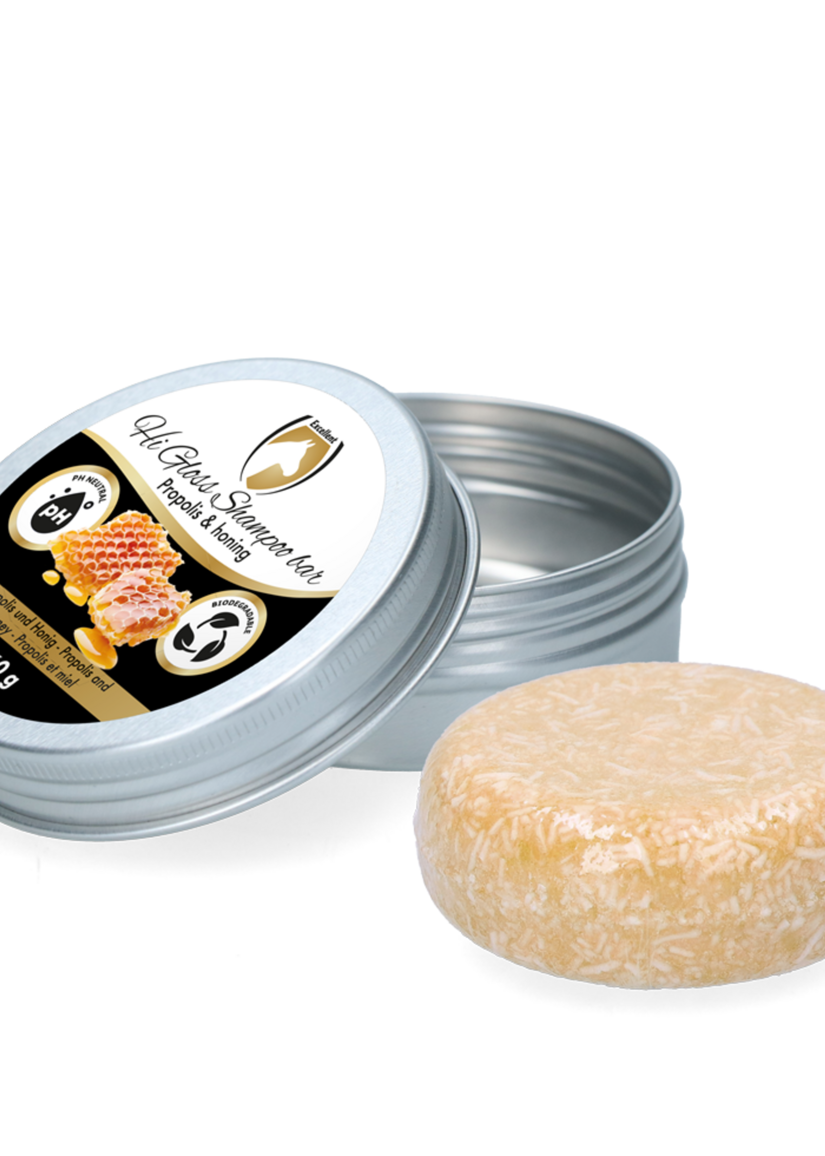 Excellent Horse Excellent Horse Hi Gloss Shampoo Bar Propolis & Honing 60 g