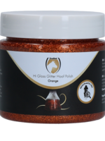 Excellent Horse Excellent Horse Hi Gloss Glitter Hoof Polish Orange 150 ml