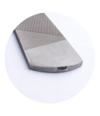 Merkloos Hoefrasp recht 35 cm met Handvat