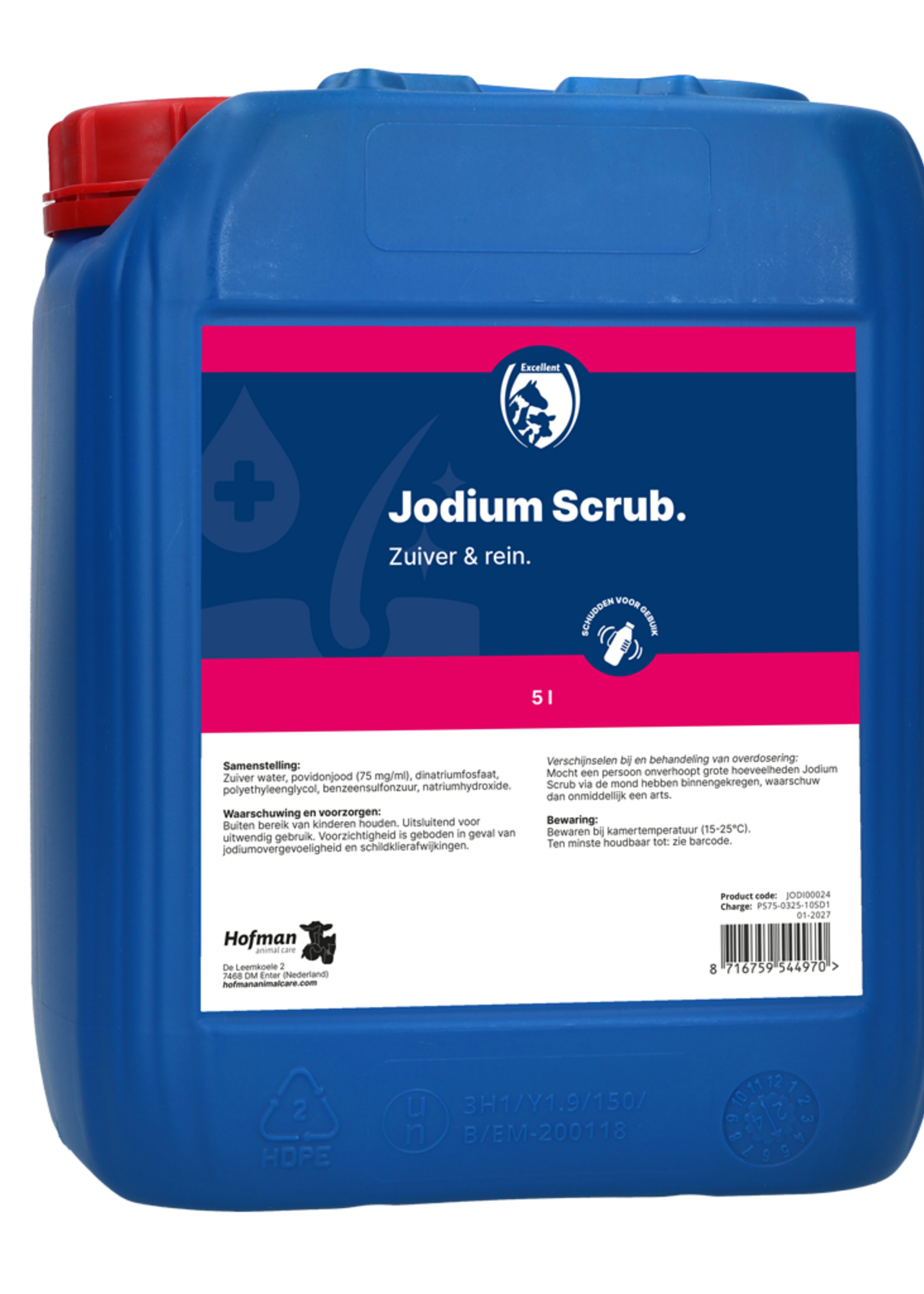 Excellent Excellent Jodium Scrub 5 l