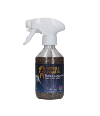 Paardenpraat TV Paardenpraat TV Glitter Glamour Spray Regenboog