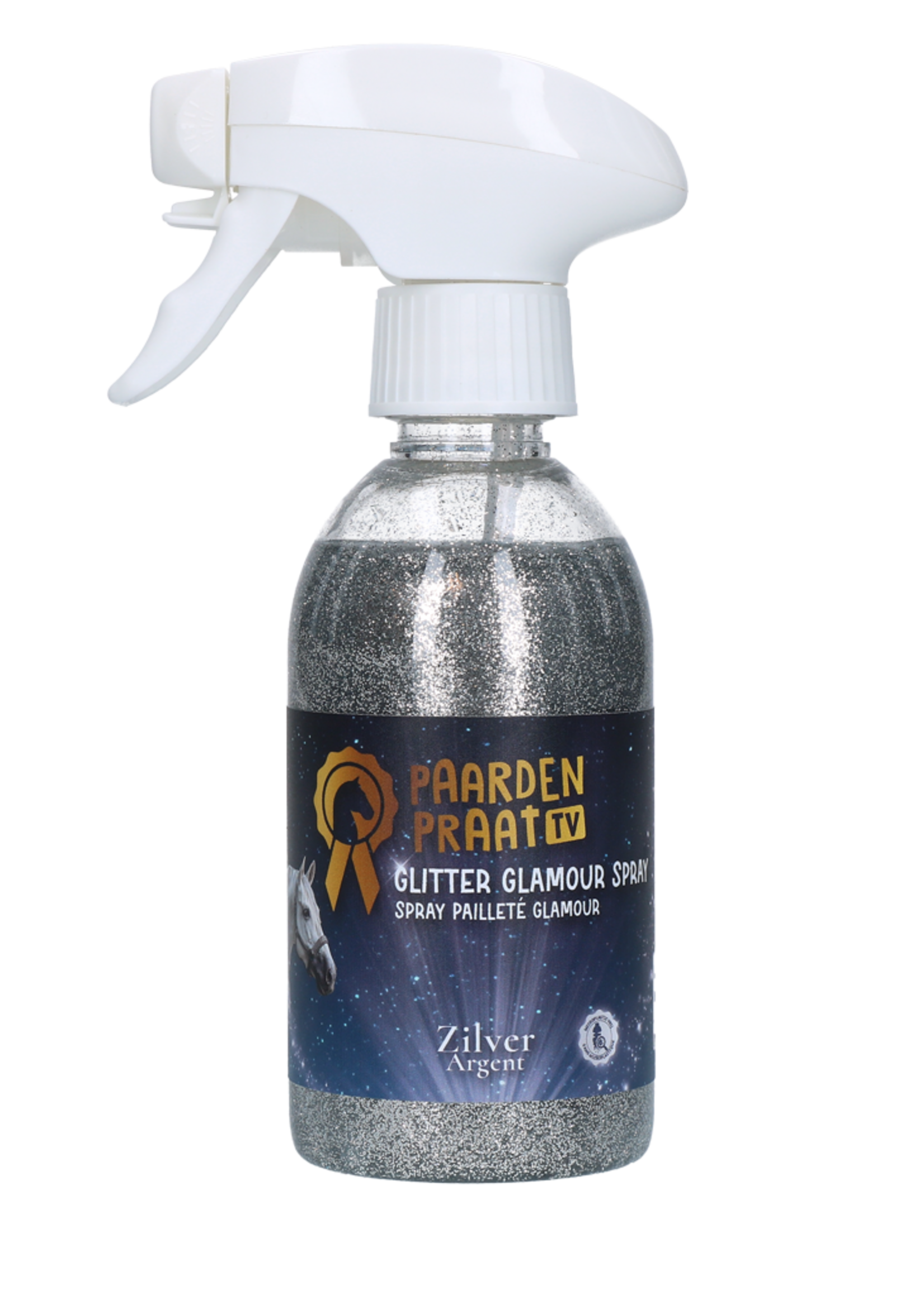 Paardenpraat TV Paardenpraat TV Glitter Glamour Spray Zilver