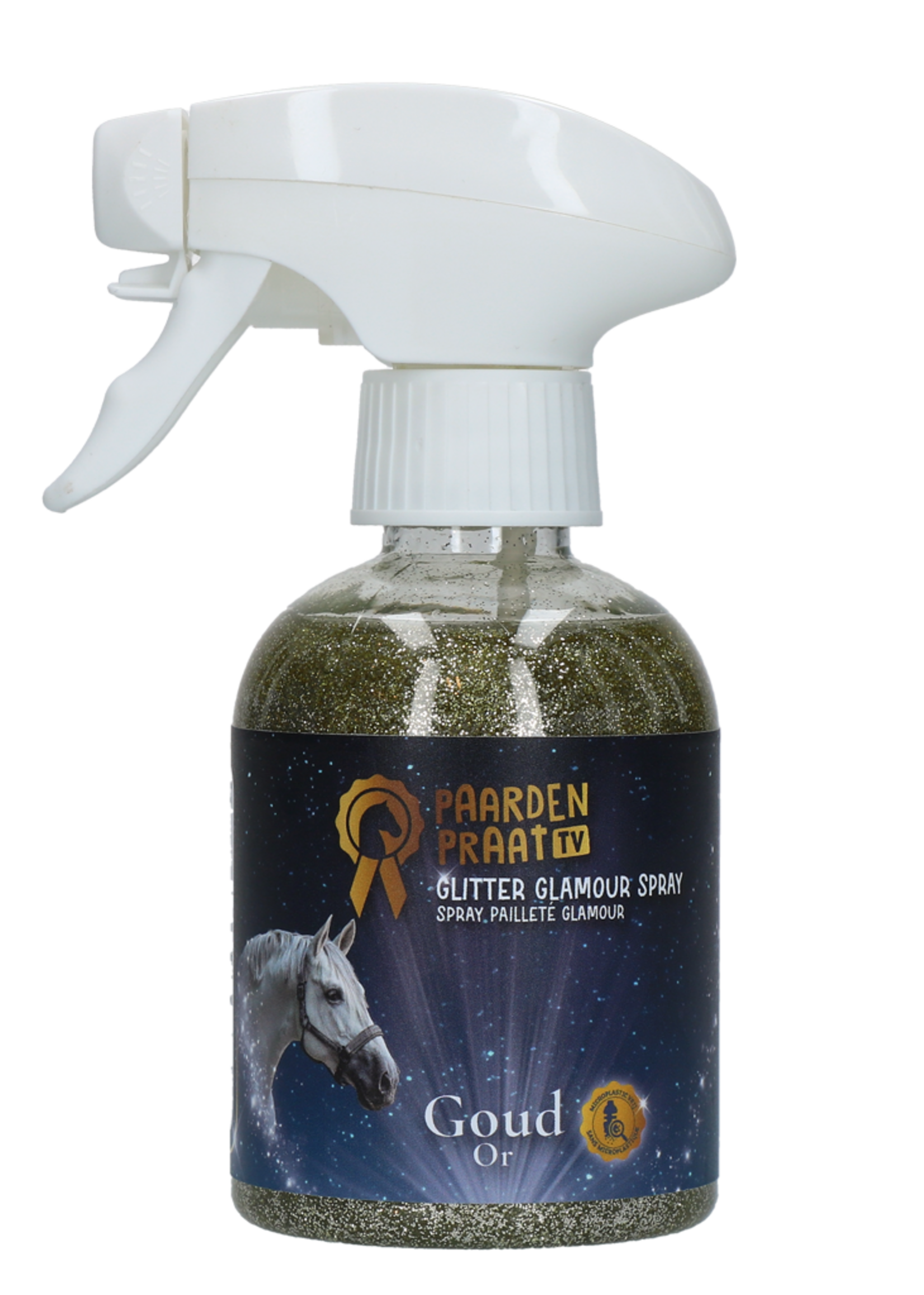 Paardenpraat TV Paardenpraat TV Glitter Glamour Spray Goud