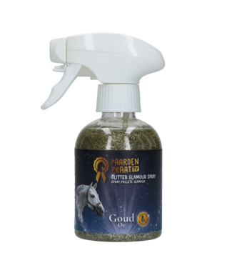 Paardenpraat TV Paardenpraat TV Glitter Glamour Spray Goud