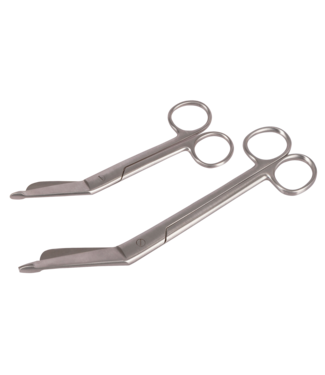 Merkloos Verbandschaar RVS 145 mm (zonder kartelrand) 200 mm