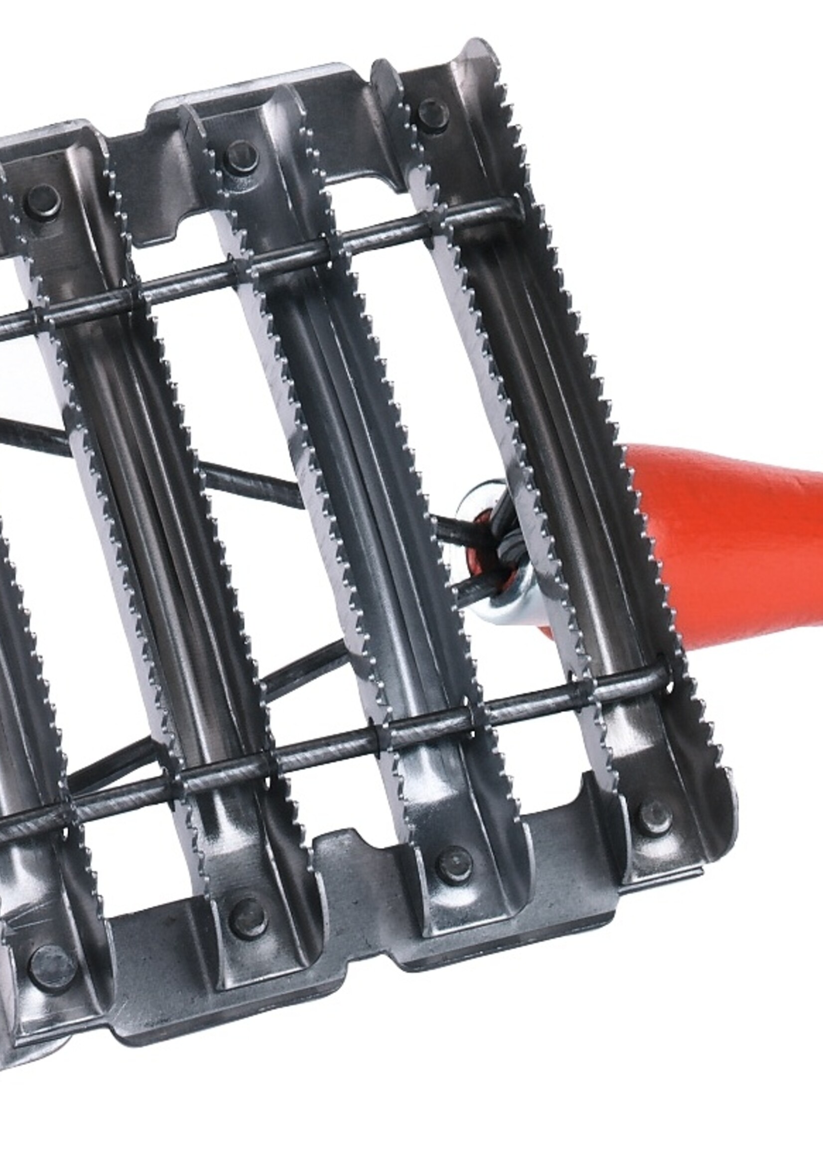 Merkloos Paardenroskam + manenkam met handvat