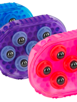 Merkloos Borstel magneet massage Paars