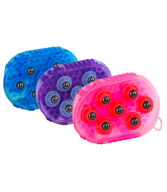 Merkloos Borstel magneet massage Paars