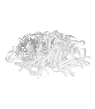 Merkloos Elastiekjes Siliconen Wit