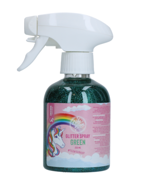 Lucky Horse Lucky Horse Unicorn Glitterspray Groen