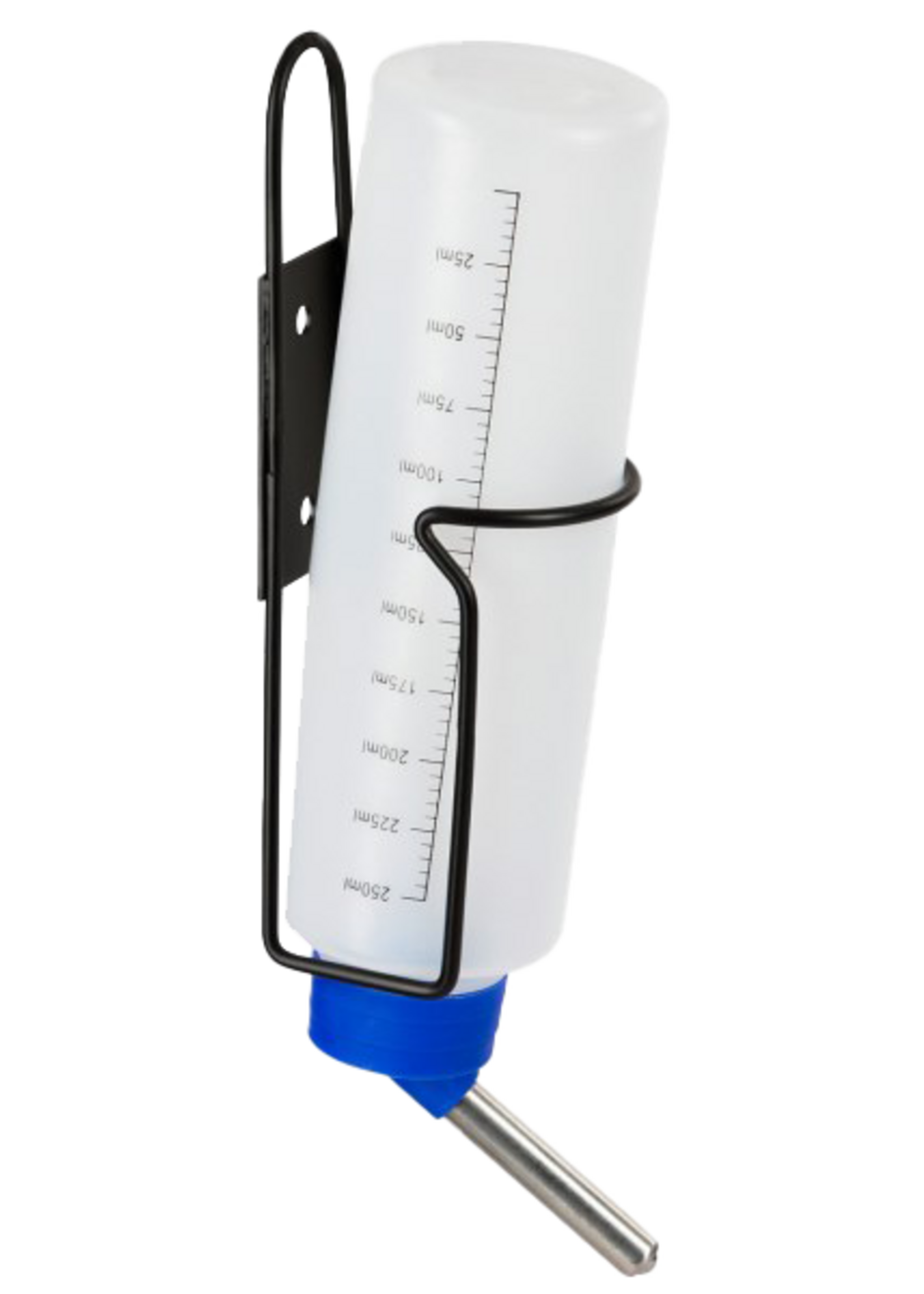 Kerbl Drinkfles met houder uit metaal 250 ml