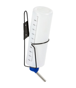 Kerbl Drinkfles met houder uit metaal 500 ml