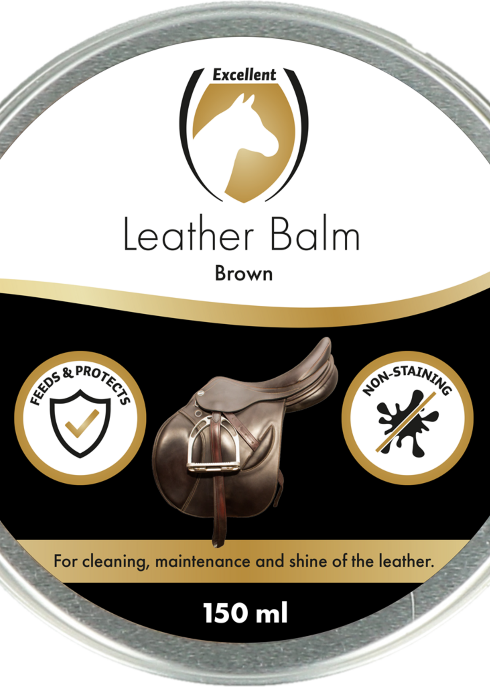 Excellent Excellent Leder & Zadel Balm Bruin