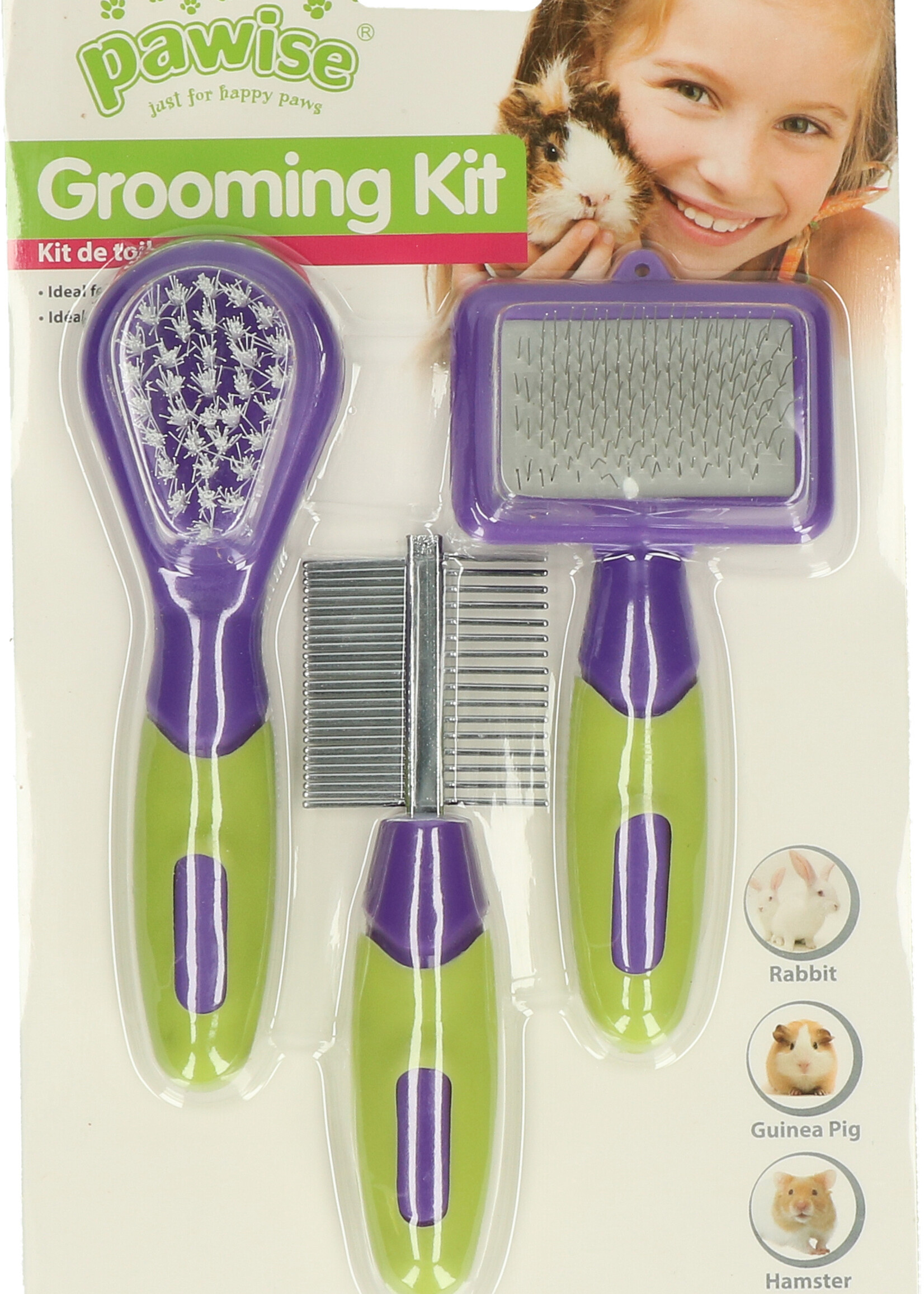 Pawise Pawise Grooming Kit Rodents & Rabbits