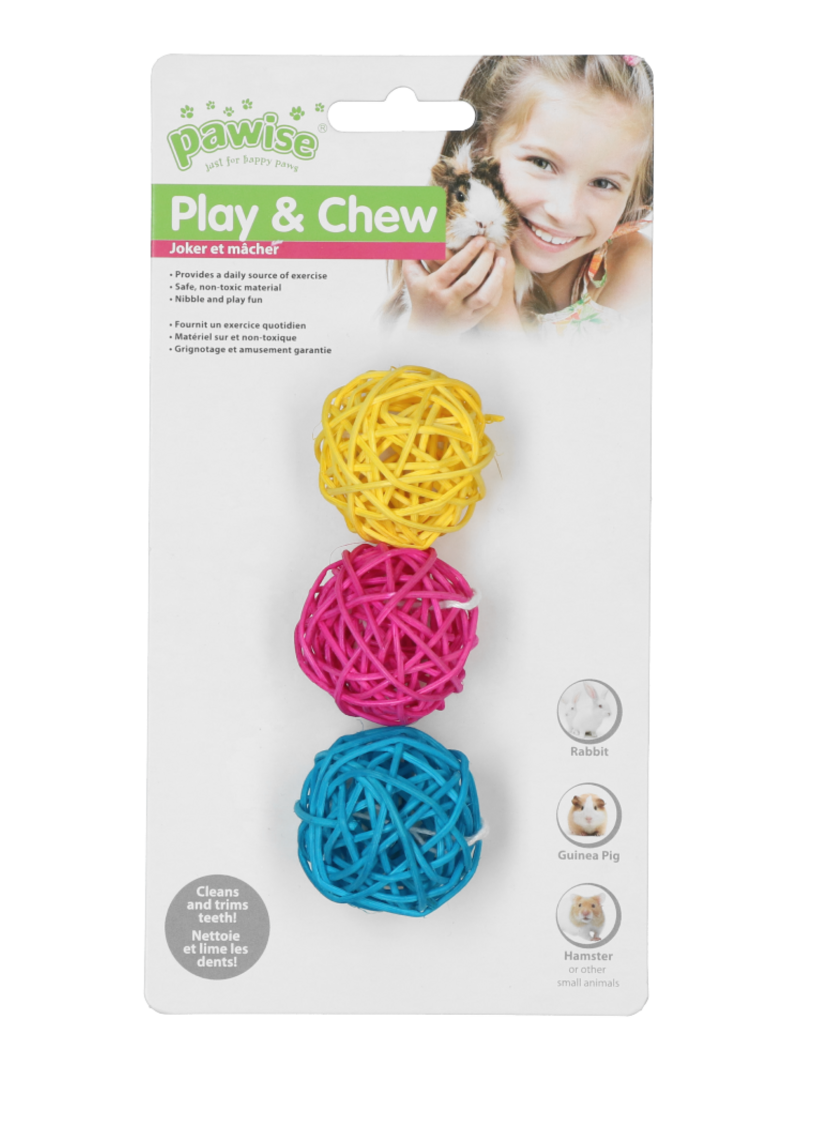 Pawise Pawise Play & Chew Balls