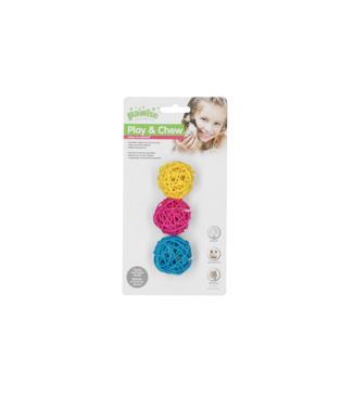 Pawise Pawise Play & Chew Balls
