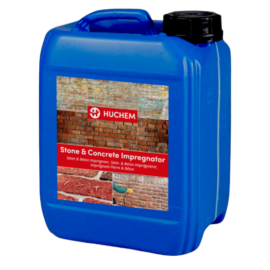 Huchem Stone & Concrete Impregnator | Facade | Water Repellent | 5L (17m²)