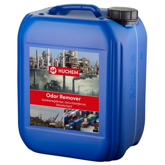 Huchem Odor Remover 10L – Powerful Odor Eliminator for Industry & Waste Areas | Waste | Chemical | Industrial | Odor Issue | Smell | Stench