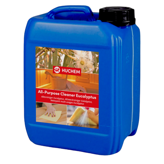 Huchem All-Purpose Cleaner Eucalyptus 5 L – Universal Floor & Surface Cleaner | Premium Quality | Fresh Scent