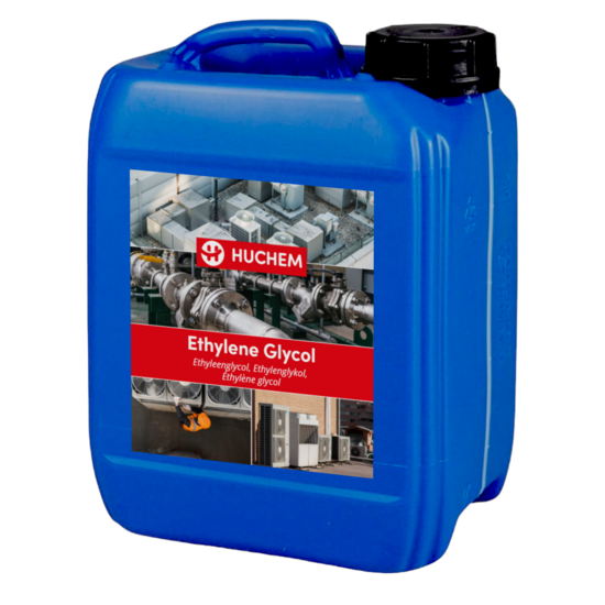 Huchem Ethylene Glycol 5 L Can | MEG – 100% Concentrated Antifreeze | Huchem