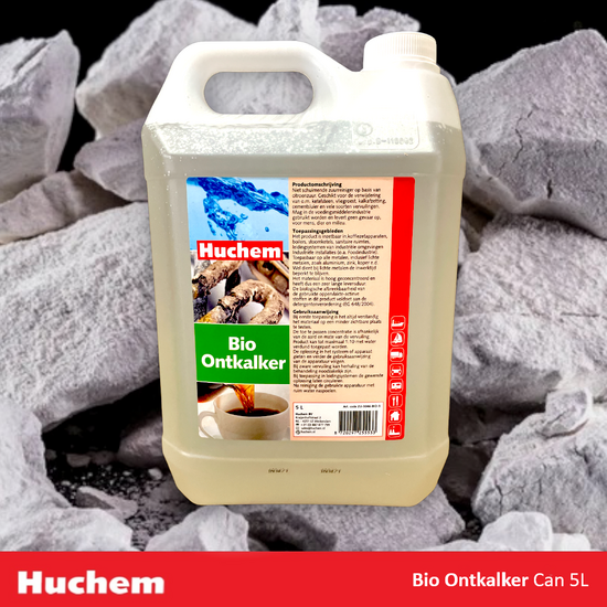 Huchem Bio Descaler / Citric Acid 5L – Powerful & Environmentally Friendly Limescale Remover / Food Grade