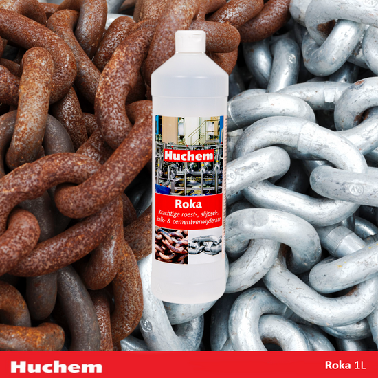 Huchem Limescale & Rust Remover / Roka / 1L / Rust & Limescale
