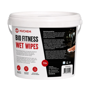 Fitness Wet Wipes Pro Bio / 72 Wipes Bucket