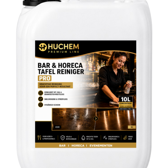 Huchem Bar & Catering Table Cleaner Pro / 10L Can