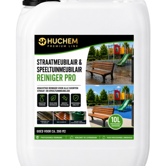 Huchem Street Furniture & Playground Furniture Cleaner Pro / 10L Can