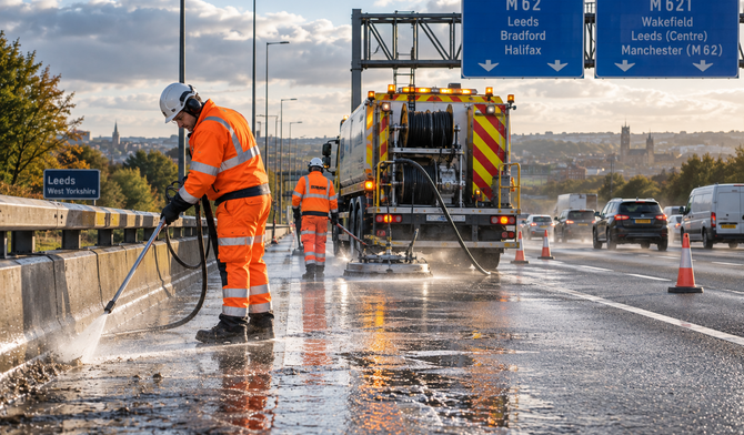 Removing oil stains from asphalt and concrete: the Road Surface Cleaner ECO