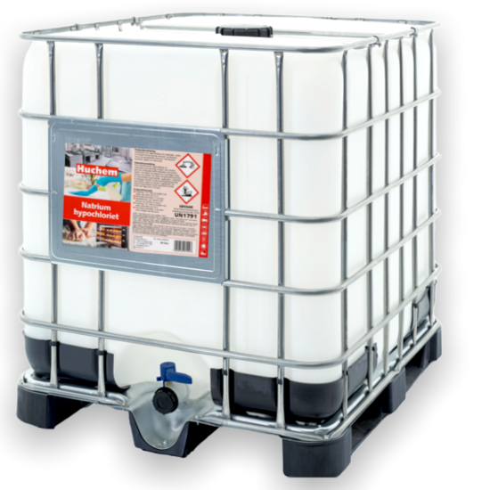 Sodium Hypochlorite 12.5% (Chlorine / Bleach) - IBC approx. 1150 kg
