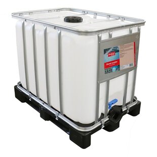 Demineralised Water 600L IBC - 100% Lime-Free & Technically Pure