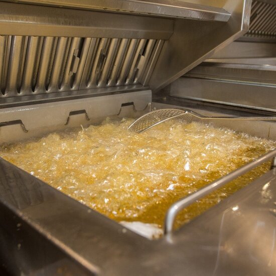 Huchem Frying Oil 1000L IBC - 100% Vegetable - Catering & Bulk Use - For Chips and Snacks