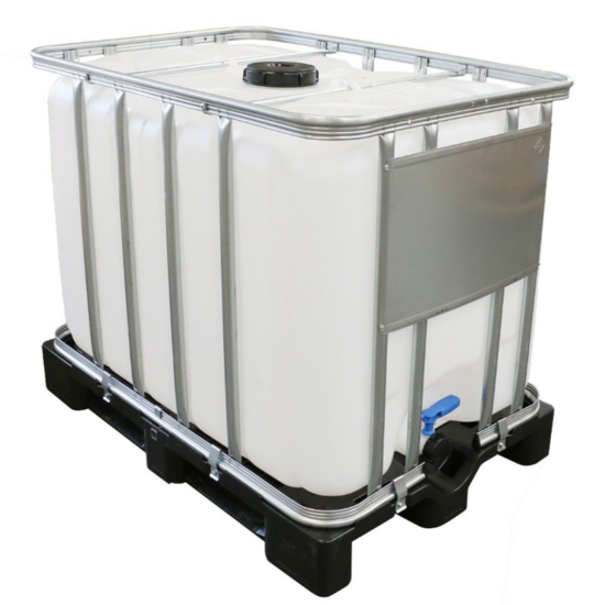 Softened Water 600L IBC - Lime-Free Water for Installations & Industry