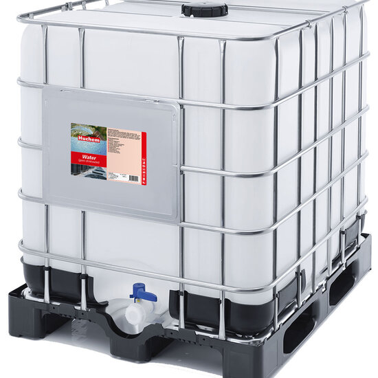 Huchem Multifunctional Water 1000L IBC - Ready for Use on Any Site